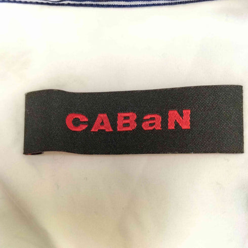 キャバン CABaN 22AW コットンタイプライター クロップドシャツ レディース FREE