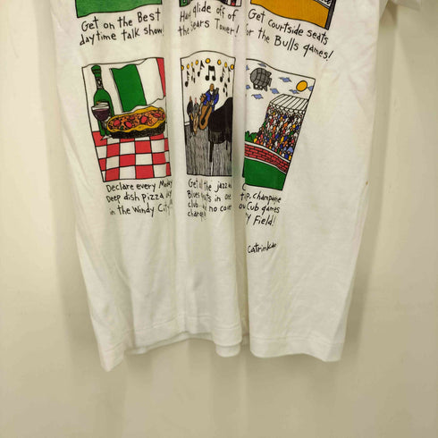 CATRINKA USA製 グラフィック プリント S/S クルーネック Tシャツ メンズ import:S
