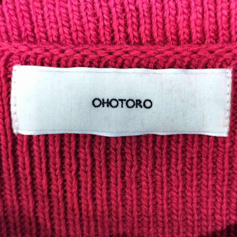 オオトロ OHOTORO Hidden Crop Cardigan レディース