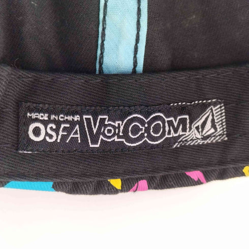ヴォルコム VOLCOM 総柄 6パネルキャップ メンズ