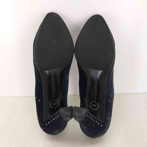 ステラマッカートニー STELLA McCARTNEY スエードスタッズパンプス レディース 36 1/2