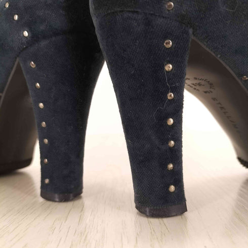 ステラマッカートニー STELLA McCARTNEY スエードスタッズパンプス レディース 36 1/2