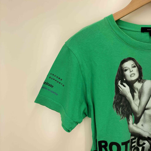 マークジェイコブス MARC JACOBS アクトレス プリント チャリティ Tシャツ レディース import:S