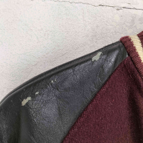 TROPHY JACKETS 80s レザー切替スタジャン メンズ JPN:L
