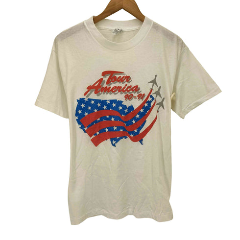 90S KINGSTREE TOUR AMERICA グラフィック S/S クルーネック Tシャツ 90-91 メンズ import:M