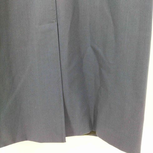 ジルサンダーネイビー JIL SANDER NAVY イタリア製 比翼 ステンカラーコート レディース FR:34
