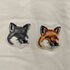 メゾンキツネ MAISON KITSUNE DOUBLE FOX HEAD PATCH CLASSIC TEE レディース JPN:XS