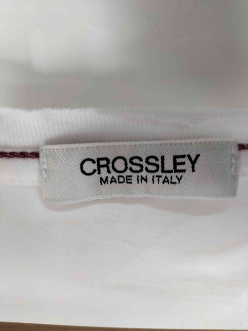 CROSSLEY コットンクルーネック Tシャツ メンズ 1