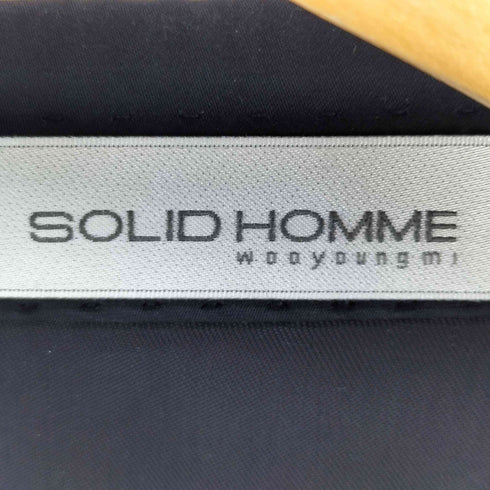 ウーヨンミ WOOYOUNGMI SOLID HOMME 1Bテーラードスーツセットアップ メンズ 95