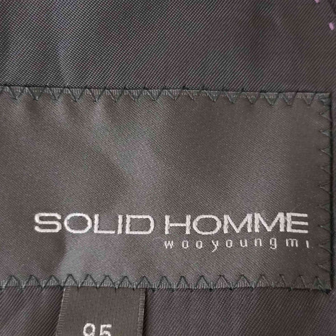 ウーヨンミ WOOYOUNGMI SOLID HOMME スーツセットアップ メンズ 95/82