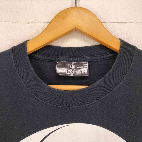 バウンティーハンター BOUNTY HUNTER フロントスカルプリントクルーネックTシャツ メンズ JPN:L