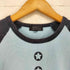 メンズメルローズ MENS MELROSE フロントプリントラグランTシャツ Y2K メンズ JPN:3