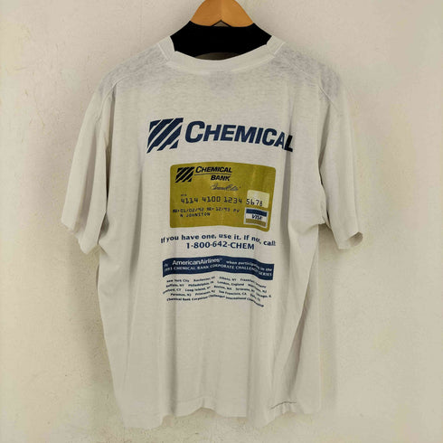 フルーツオブザルーム FRUIT OF THE LOOM 90S chemical bank プリントTee メンズ import:XL