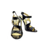 ヴェルサーチ VERSACE ストラップ ヒールパンプス レディース EUR:37