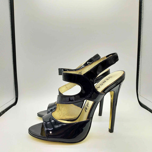 ヴェルサーチ VERSACE ストラップ ヒールパンプス レディース EUR:37