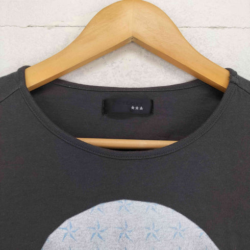 ボイコット BOYCOTT スカル プリント クルーネック半袖Tシャツ カットソー Y2K メンズ 3