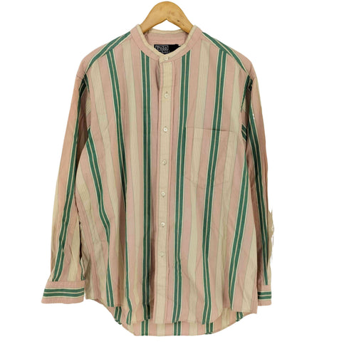 ポロラルフローレン POLO RALPH LAUREN バンドカラーストライプシャツ メンズ 100