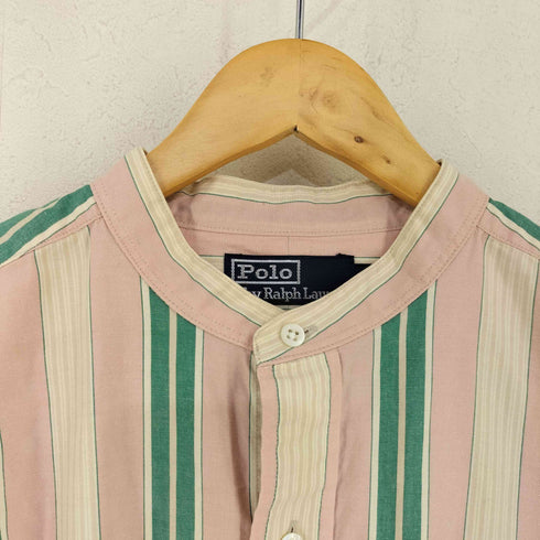 ポロラルフローレン POLO RALPH LAUREN バンドカラーストライプシャツ メンズ 100