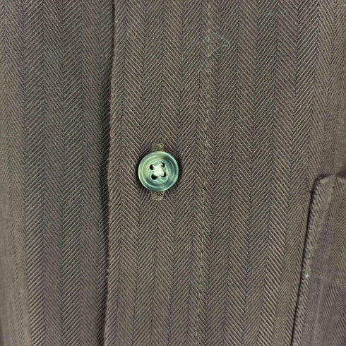 ヴァンヒューゼン VAN HEUSEN 90S SOFT SUEDE L/S ワンポケットシャツ メンズ 15-15