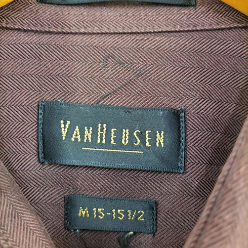 ヴァンヒューゼン VAN HEUSEN 90S SOFT SUEDE L/S ワンポケットシャツ メンズ 15-15