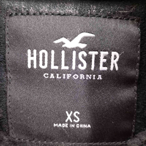 ホリスター Hollister フェイクスウェード 裏地ボア ムートンジャケット メンズ import:XS