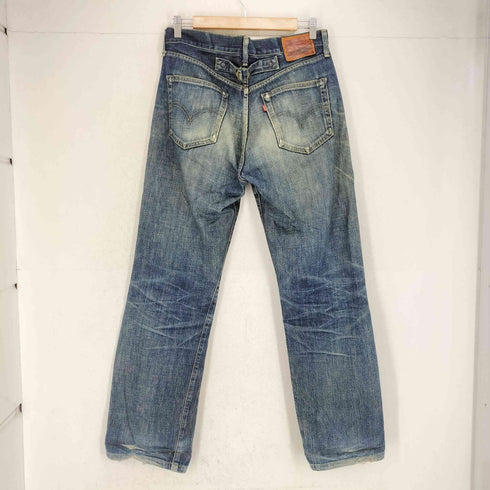 リーバイス Levis 96年製 日本製 702-XX シンチバック ボタンフライダメージデニムパンツ メンズ W32L36
