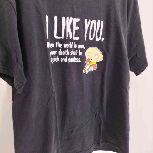 デルタ DELTA I LIKE YOU キャラクター プリント S/S クルーネック Tシャツ メンズ import:L