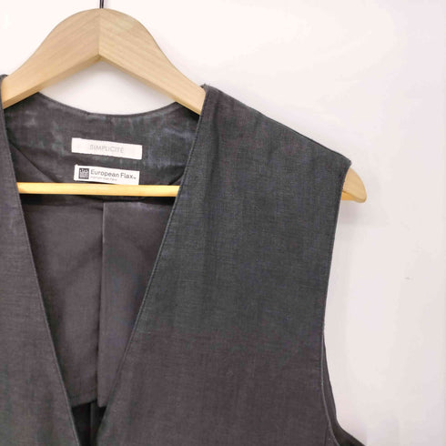 シンプリシテェ SIMPLICITE 24SS B.C STOCK フレンチリネンジレ レディース