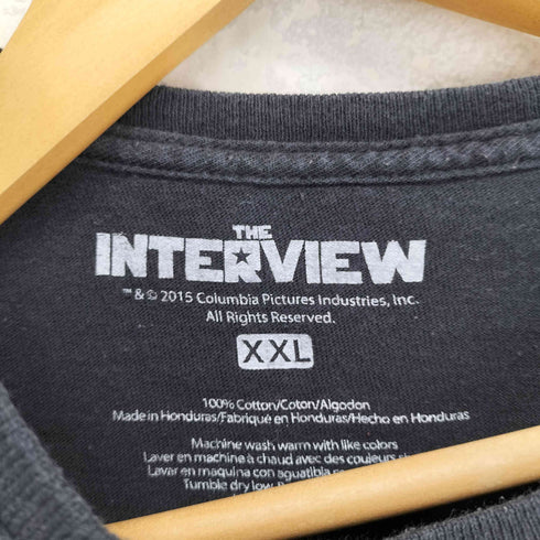 ドラマプリント クルーネック半袖Tシャツ カットソー メンズ XXL