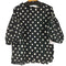 Dgy ドット柄バルーンスリーブシャツ レディース JPN:M