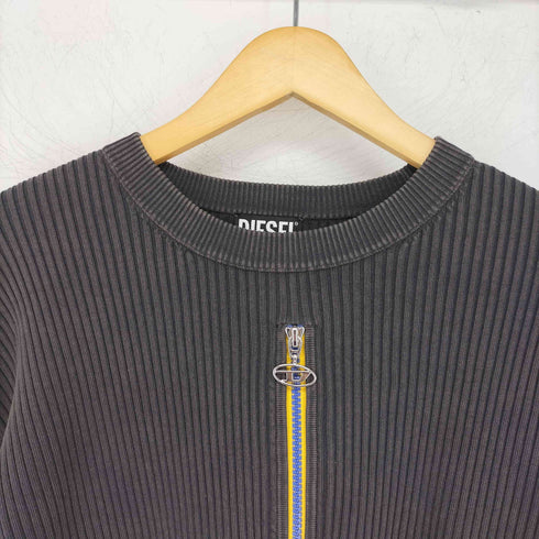 ディーゼル DIESEL K-MINNEAPOLIS ロゴジップデザイン ニットセーター メンズ XXL
