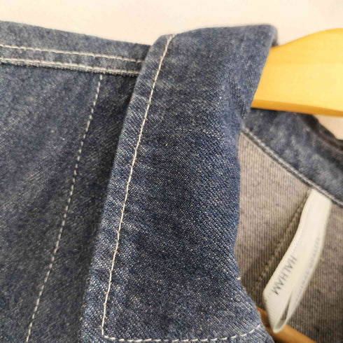 ハルハム HALHAM vintage like denim work jacket ヴィンテージライク デニム ワークジャケット ビックシルエット 濃絹 メンズ JPN:L