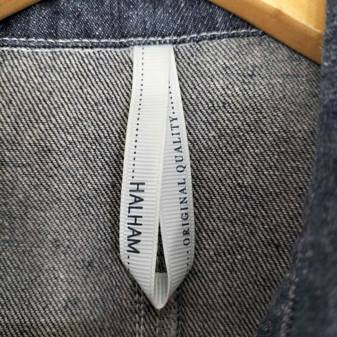 ハルハム HALHAM vintage like denim work jacket ヴィンテージライク デニム ワークジャケット ビックシルエット 濃絹 メンズ JPN:L