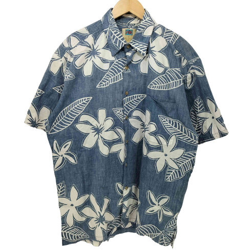 カハラ KAHALA 90S ハワイ製 S/S アロハシャツ メンズ import:L