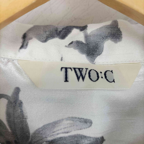 TWO:C フラワーデザインジャケット レディース