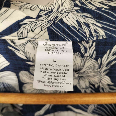 パルムウェーブ Palmwave S/S 解禁 アロハシャツ メンズ import:L