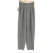 ミラオーウェン Mila Owen 25SS ウエストゴム裾スリットタックバルーンパンツタックパンツ レディース JPN:0