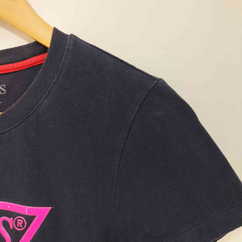ゲス GUESS ロゴプリント ショートスリーブクルーネックTシャツ レディース import:S