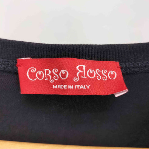 corso rosso プリントカットソー イタリア製 メンズ JPN:3