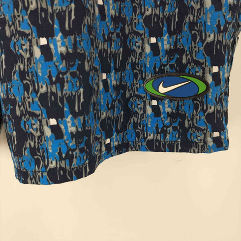 ナイキ NIKE 銀タグ 総柄スイムショーツ メンズ JPN:M