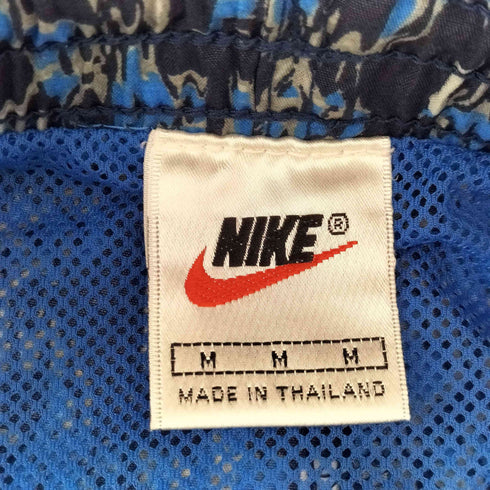 ナイキ NIKE 銀タグ 総柄スイムショーツ メンズ JPN:M