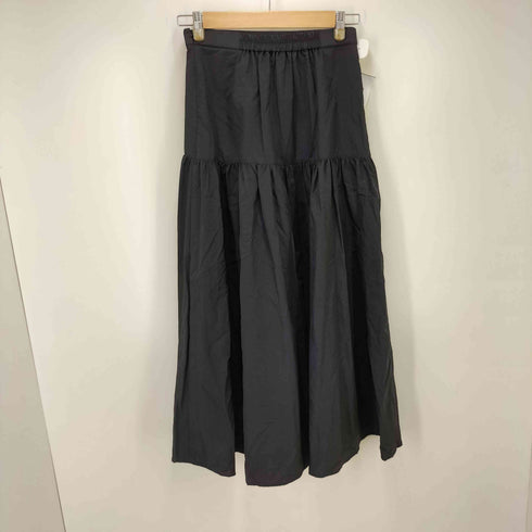 リリーブラウン Lily Brown 23AW ナイロン ロング フレア スカート レディース FREE