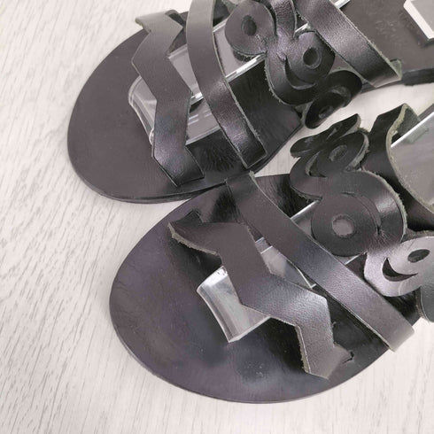 ANCIENT GREEK SANDALS エンシェントグリークサンダルズ 本革 レザー フラットサンダル レディース EUR:36
