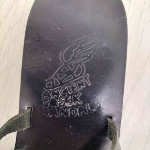ANCIENT GREEK SANDALS エンシェントグリークサンダルズ 本革 レザー フラットサンダル レディース EUR:36