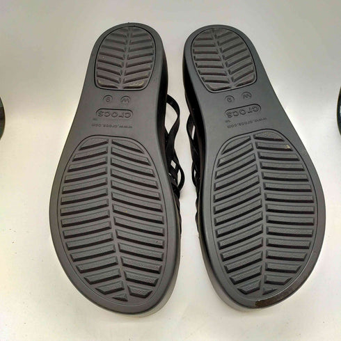 クロックス crocs BROOKLYN STRAPPY LOW WEDGE ブルックリン ストラッピー ロウ ウェッジ レディース W9