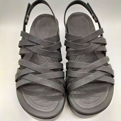 クロックス crocs BROOKLYN STRAPPY LOW WEDGE ブルックリン ストラッピー ロウ ウェッジ レディース W9