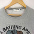 アベイシングエイプ A BATHING APE classics GENERALS プリント クルーネックスウェット メンズ JPN:M
