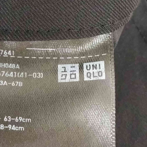 ユニクロ UNIQLO タックワイドパンツ/丈長め レディース JPN:M