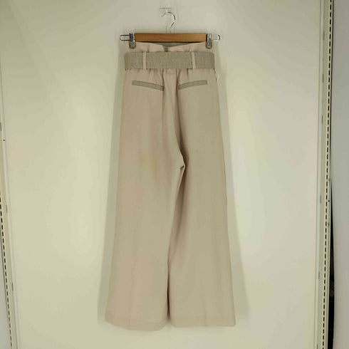 マイストラーダ mystrada 麻調ワイドパンツ レディース JPN:36