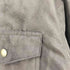 バナナリパブリック BANANA REPUBLIC スウェード スナップボタン シャツ メンズ import:L